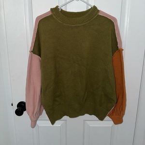 Forever 21 color block sweater